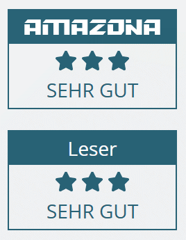 Amazona.de 3 stars Amazona.de 3 stars